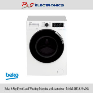 Beko BFL853ADW 85kg Front Load Washing Machine with Autodose Hero1 high