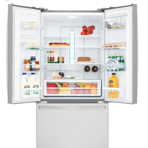 Westinghouse WHE5200SA D 520L French Door Fridge open doors high