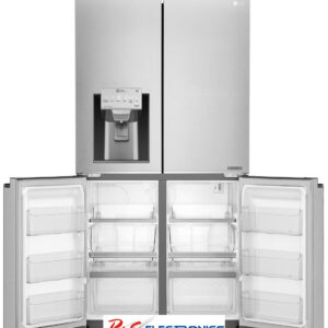 LG GF-L708PL 708L French Door Refrigerator w/Water Dispenser_ Stainless steel color