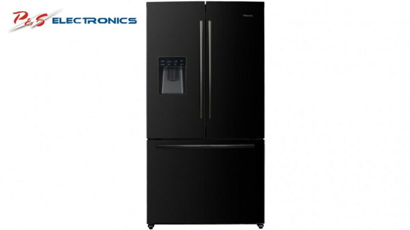 Hisense HR6FDFF630B 630L Black Steel French Door Fridge - Factory Seconds 2nd