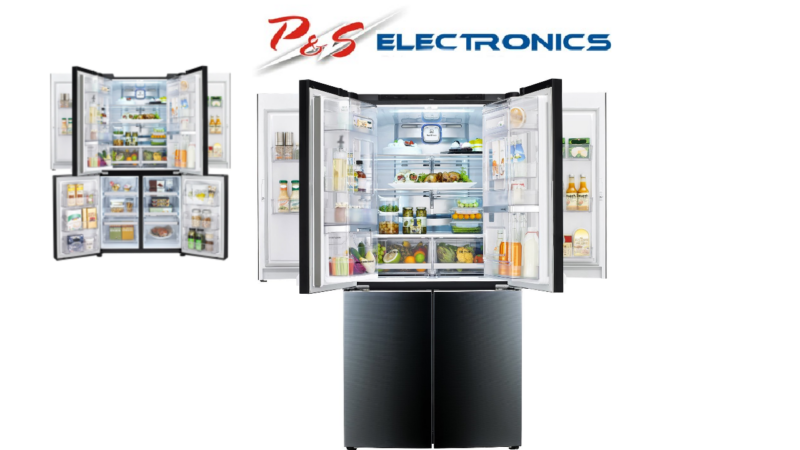 LG GF-6D725BGL 725L Black French Dual Door in door fridge