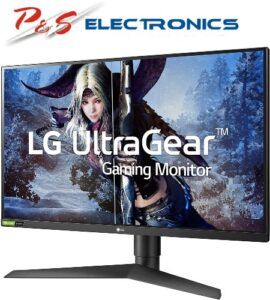 LG 27GL83A-B 27" Class UltraGear™ Nano IPS Gaming Monitor w/G-Sync