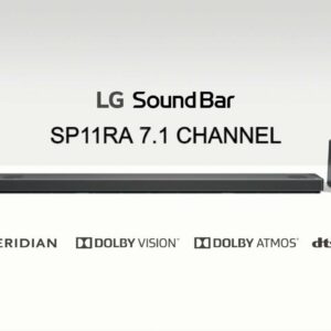 LG 7.1.4 Channel 770W with Meridian & Dolby Atmos Soundbar_SP11RA