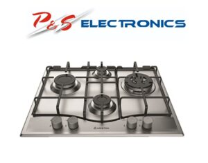 Ariston 60cm 4 Burner Stainless Steel Gas Cooktop_PC640TX