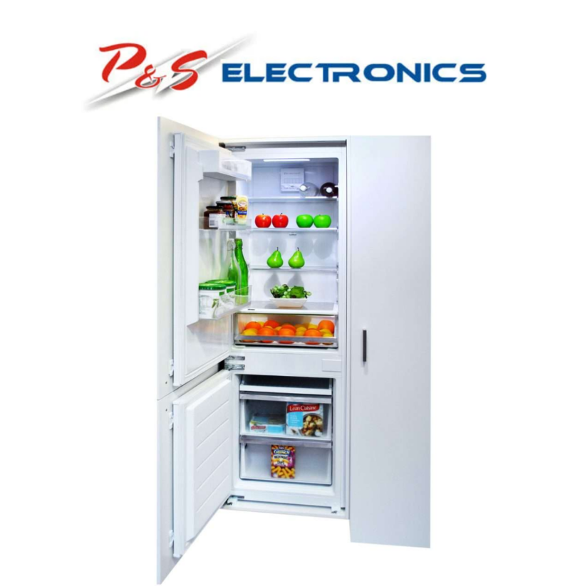 Kleenmaid Integrated Top Mount Refrigerator With Bottom Mount Freezer CRZ25511