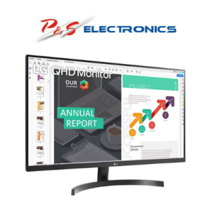 LG 32in QHD 75Hz QHD IPS LED Monitor - FACTORY SECOND