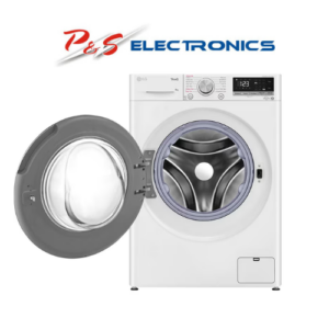 LG WV5-1208W 8kg Slim Front Load Washing Machine w/Steam - Carton Damaged