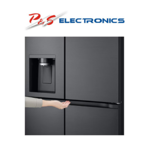 LG 638L Door-In-Door French Door Fridge with Ice & Water Dispenser - Matte Black - CARTON DAMAGED