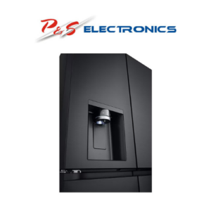 LG 638L Door-In-Door French Door Fridge with Ice & Water Dispenser - Matte Black - CARTON DAMAGED