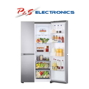 LG 655L SIDE BY SIDE FRIDGE IN STAINLESS FINISH GS-B655PL