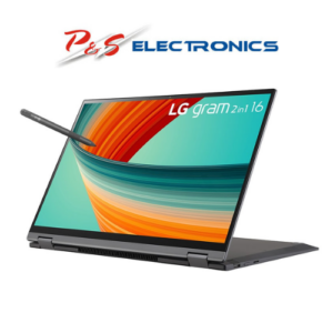 LG gram 2 in1 - 16” Touch Display, Intel® Evo 13th Gen. Processor. Windows 11 Home