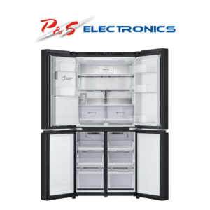 LG GF-LN500MBL 506L Slim French Door Fridge (Matte Black) - Factory Second