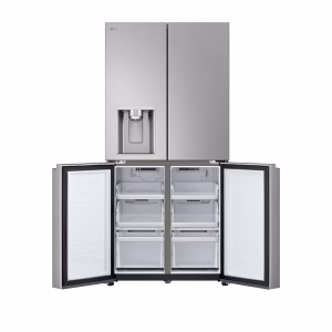 LG 506L Slim French Door Fridge with Ice and Water Dispenser, GF-L500PL, Factory Seconds