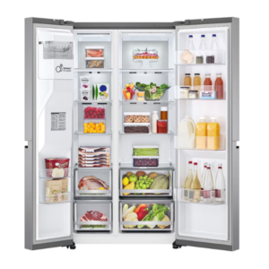 LG 635L Side By Side Refrigerator - GS-D600PLC - Carton Damaged