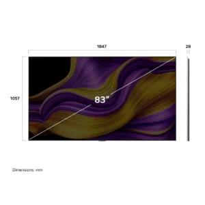 LG OLED83G5PSA 83-inch OLED evo AI G5 4K Smart TV - Carton Damaged