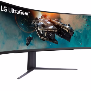 LG UltraGear™ 49 inch 240Hz Curved Gaming Monitor 49GR85DC-B, New, Carton Damaged