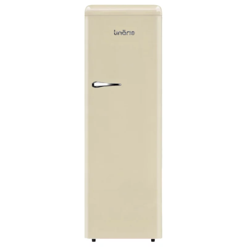 Linarie 328L Single Door Retro Larder Fridge Cream_LK335LCREAM, Carton Damaged