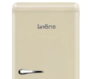 Linarie 328L Single Door Retro Larder Fridge Cream_LK335LCREAM, Carton Damaged