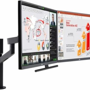 LG 27'QHD Monitor Ergo Dual with Daisy Chain 27QP88D - Carton Damaged