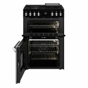 Belling Mini Richmond 60cm Dual Fuel Range Cooker Black BMR60DODFB - Carton Damaged