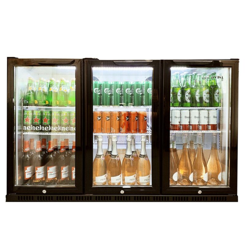 LeCavist 300L Beverage Centre Black Frame LE335BB- Factory Seconds