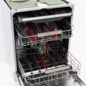 AEG 60cm Built-Under Dishwasher with ComfortRails - Stainless Steel FFE73700PM