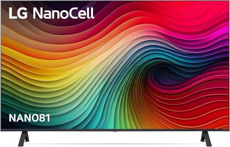 LG 65 Inch NANO81 4K UHD Nano Cell LED Smart TV 65NANO81TSA - Carton Damaged