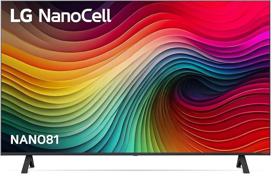 LG 65 Inch NANO81 4K UHD Nano Cell LED Smart TV 65NANO81TSA - Carton Damaged
