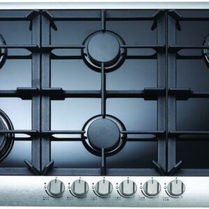 Omega 90cm Natural Gas Cooktop_OGG96A Carton Damaged