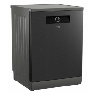 Beko 16 Place Setting Dark Stainless Freestanding Dishwasher BDF1640DX Carton Damaged