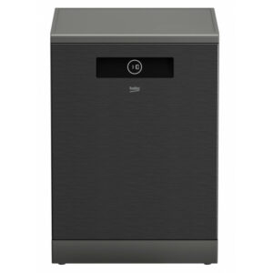 Beko 16 Place Setting Dark Stainless Freestanding Dishwasher BDF1640DX Carton Damaged