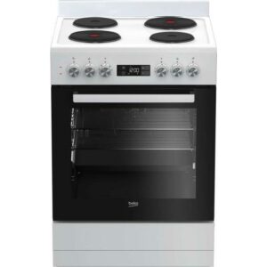 Beko 60cm Electric Freestanding Oven/Stove BFC60EMW1, Carton Damaged