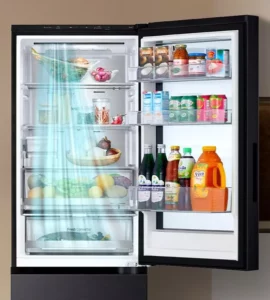 LG GB-V300MBL 340L Bottom Mount Fridge with Instaview_Carton Damaged