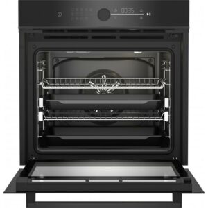 Beko 85L Multifunction Aeroperfect 60cm Built-in Oven with Meat Probe & Pyro BBO6852PSDX, Carton Damaged