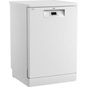Beko 14 Place Setting Freestanding Dishwasher - White BDFB1410W Carton Damaged