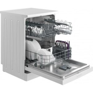 Beko 14 Place Setting Freestanding Dishwasher - White BDFB1410W Carton Damaged