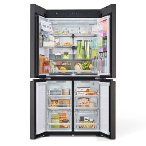 LG 617L MoodUP InstaView French Door Fridge with Built-in Bluetooth Speaker_GF-MV600- Factory seconds