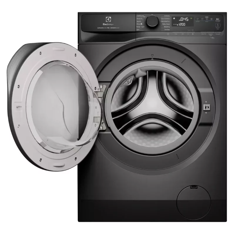 Electrolux 12kg UltimateCare 700 Dark Onyx Front Load Washer EWF1243R7SC, Factory Seconds