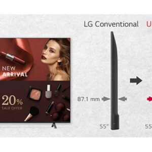 LG 55in UHD 16:9 400nit 16/7 webOS Commercial TV Signage_55UR640S0TD