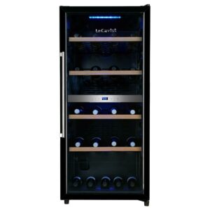 LeCavist 105 Bottle Dual Zone Wine Fridge LKS105VN2Z- Factory Seconds