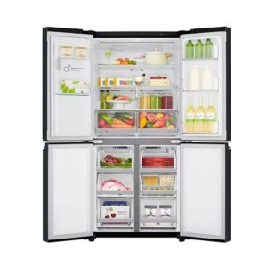 LG GF-L570MBL 506L Black Slim French Door Refrigerator - Refurbished