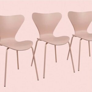 Seven Dining Chair - Dusty Pink