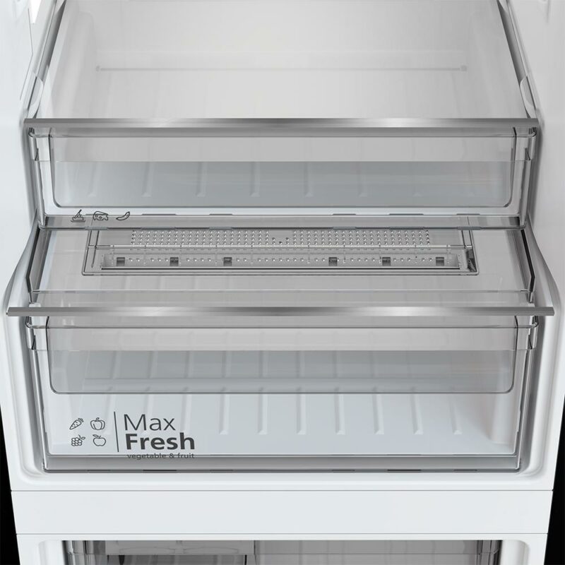 Hitachi 323L Bottom Mount Fridge - Pearl Steel HRBN6340EXAU- Carton Damaged