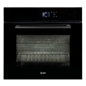 ILVE 76cm Pyrolytic Electric Black Built-In Oven 760SPYTCBV - Carton Damaged