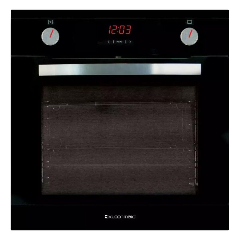 Kleenmaid 60cm Black Multifunction Oven OMF6012K - Carton Damaged