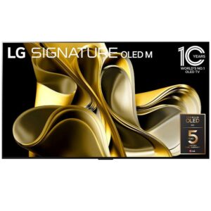 LG OLED97M3PSA 97-inch Signature OLED M3 with 4K 120Hz Video & Audio Transfer - Factory seconds