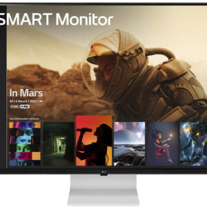 LG 43SQ700S-W 43-inch 4K UHD Smart Display Monitor with webOS - Carton Damaged