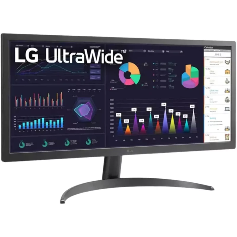 LG 26WQ500-B 26" UltraWide FHD IPS 75Hz 5ms HDR Fr- Factory Seconds