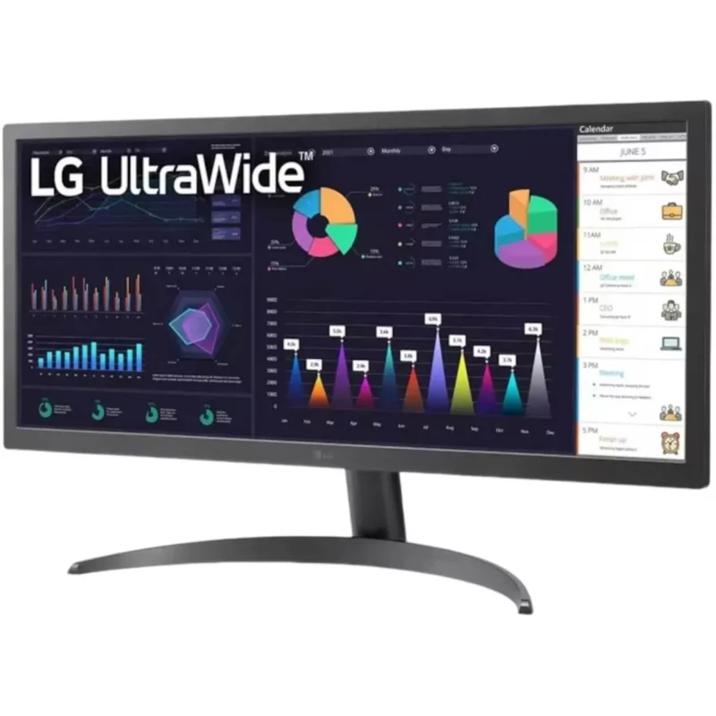 LG 26WQ500-B 26" UltraWide FHD IPS 75Hz 5ms HDR Fr- Factory Seconds