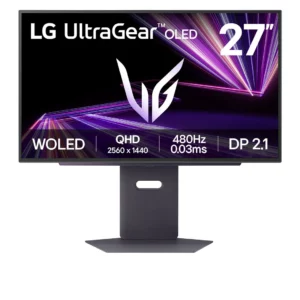 LG UltraGear™ 27-inch OLED 480Hz QHD Gaming Monitor_27GX790A-B_ Carton Damaged